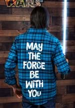 Adult Cakeworthy Star Wars The Force Flannel Shirt Alt 2