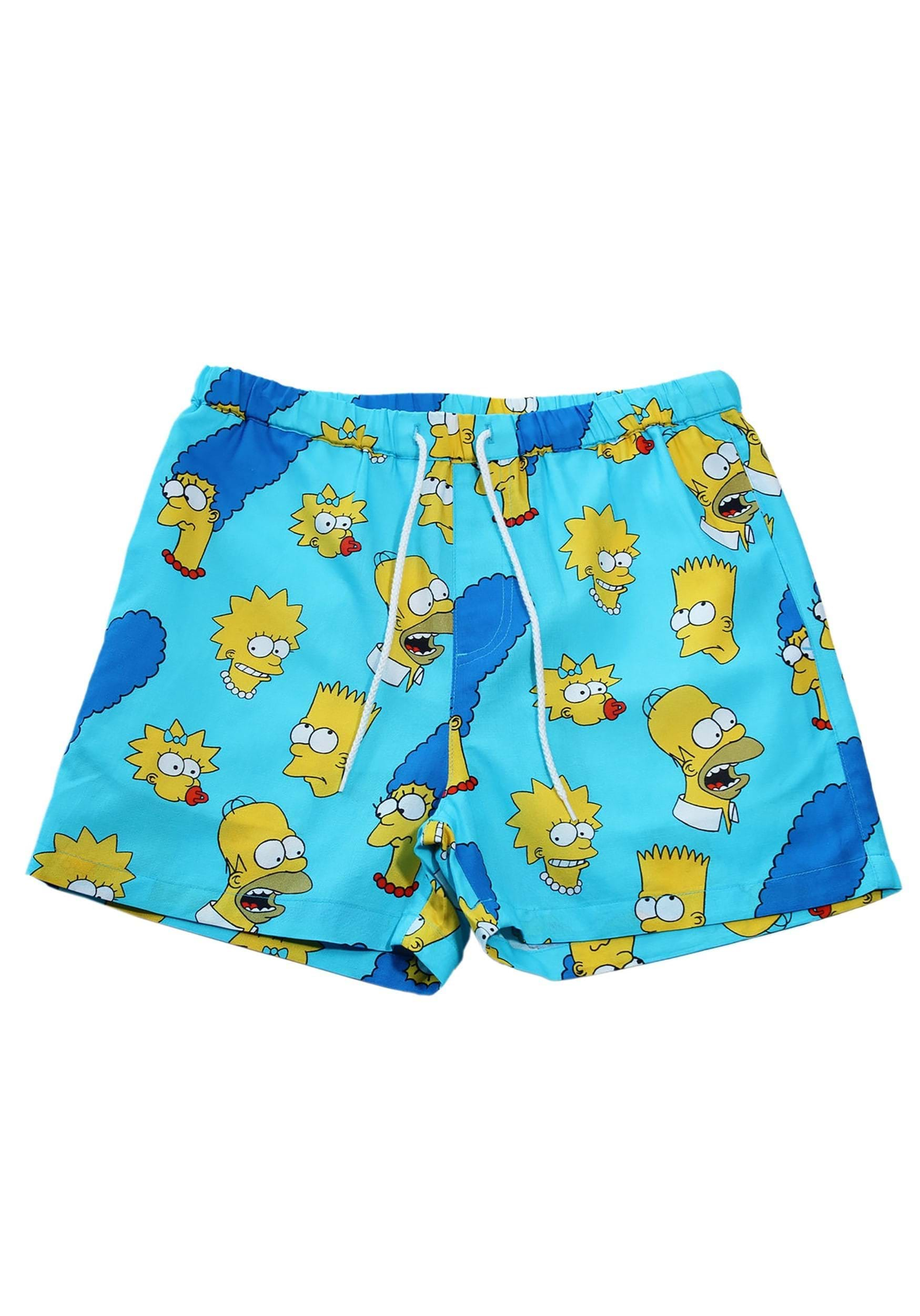 Adult Simpons Co-ord Cakeworthy Shorts | Simpsons Apparel