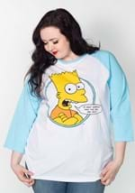 Adult Cakeworthy Im Bart Simpson Raglan T Shirt Alt 2