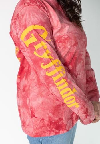 Cakeworthy Unisex Gryffindor Tie Dye Long Sleeve T-Shirt
