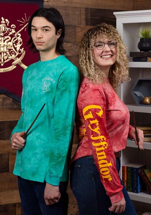 Cakeworthy Unisex Gryffindor Tie Dye Long Sleeve T-Shirt - 57% off!