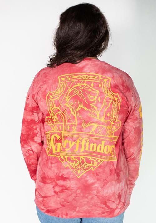 Cakeworthy Unisex Gryffindor Tie Dye Long Sleeve T-Shirt