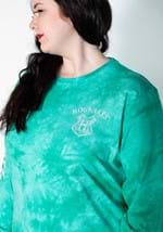 Adult Cakeworthy Slytherin Tie Dye Long Sleeve T-Shirt Alt 1