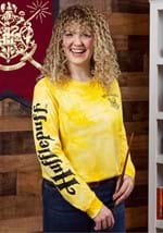 Adult Cakeworthy Hufflepuff Tie Dye Long Sleeve T-Shirt_Upda