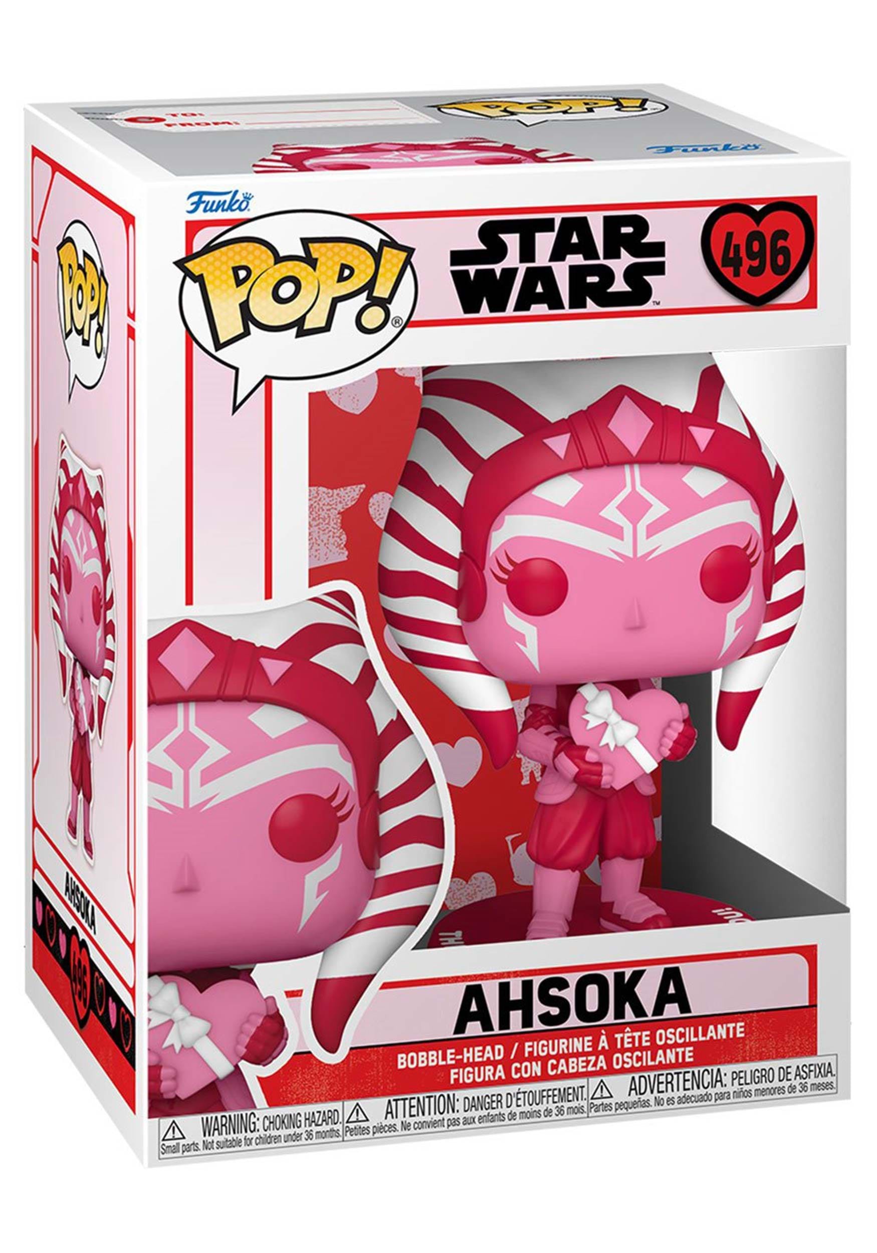 POP! Star Wars: Valentines S2- Ahsoka Bobblehead Figure