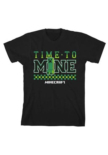 MINECRAFT TIME TO MINE YOUTH TEE
