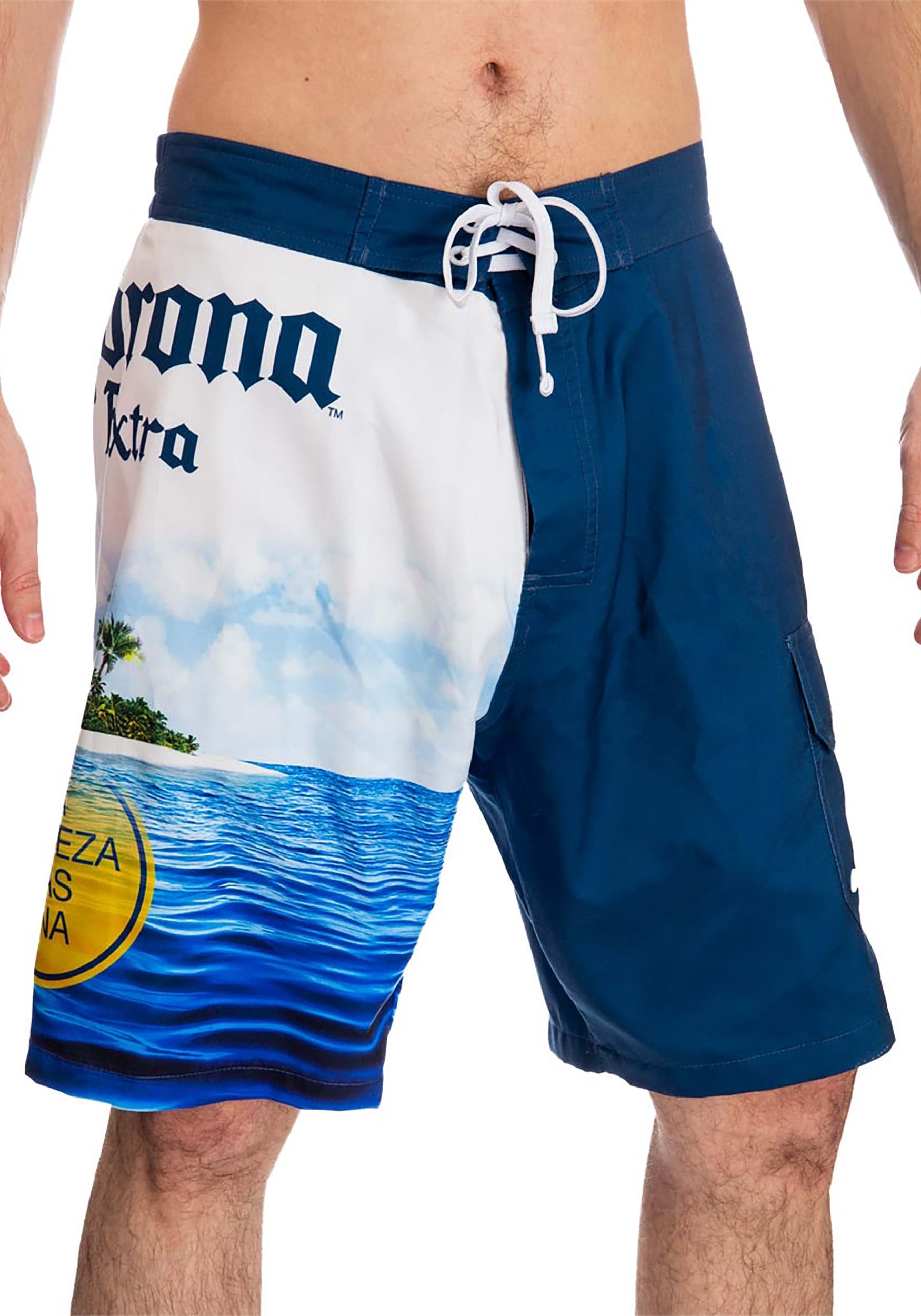 Mens Corona Summer Island Board Shorts