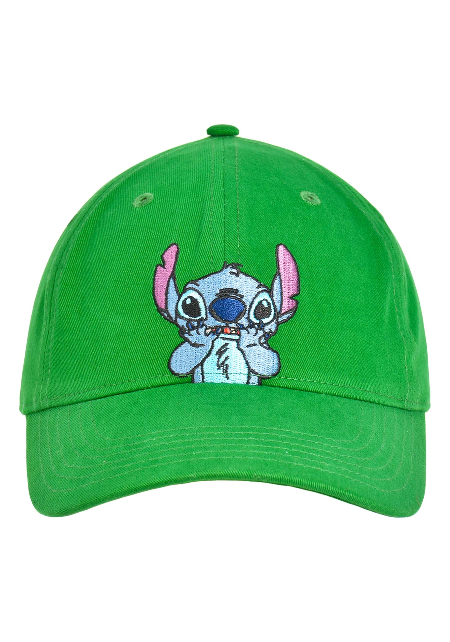 Stitch Hands on Face Peek-a-Boo Embroidered Dad Cap