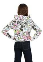 Mickey and Friends Girl's Jumbo AOP Hoodie Alt 1