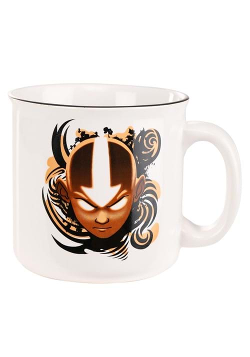 Avatar The Last Airbender Aange Orange Face 20oz Camper Mug-