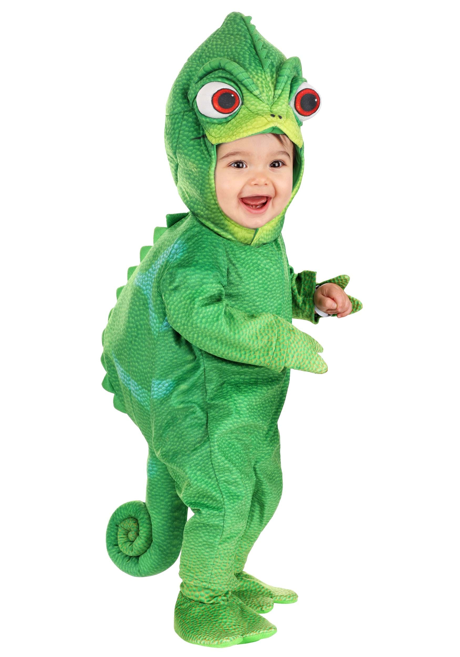 Photos - Fancy Dress Disney FUN Costumes  Tangled Pascal Costume for Infants Green/White FUN 