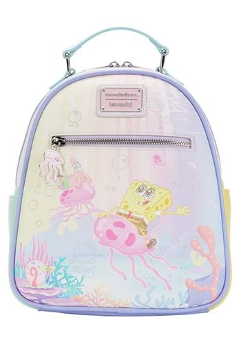 Loungefly Spongebob Pastel Jellyfishing Mini Backpack