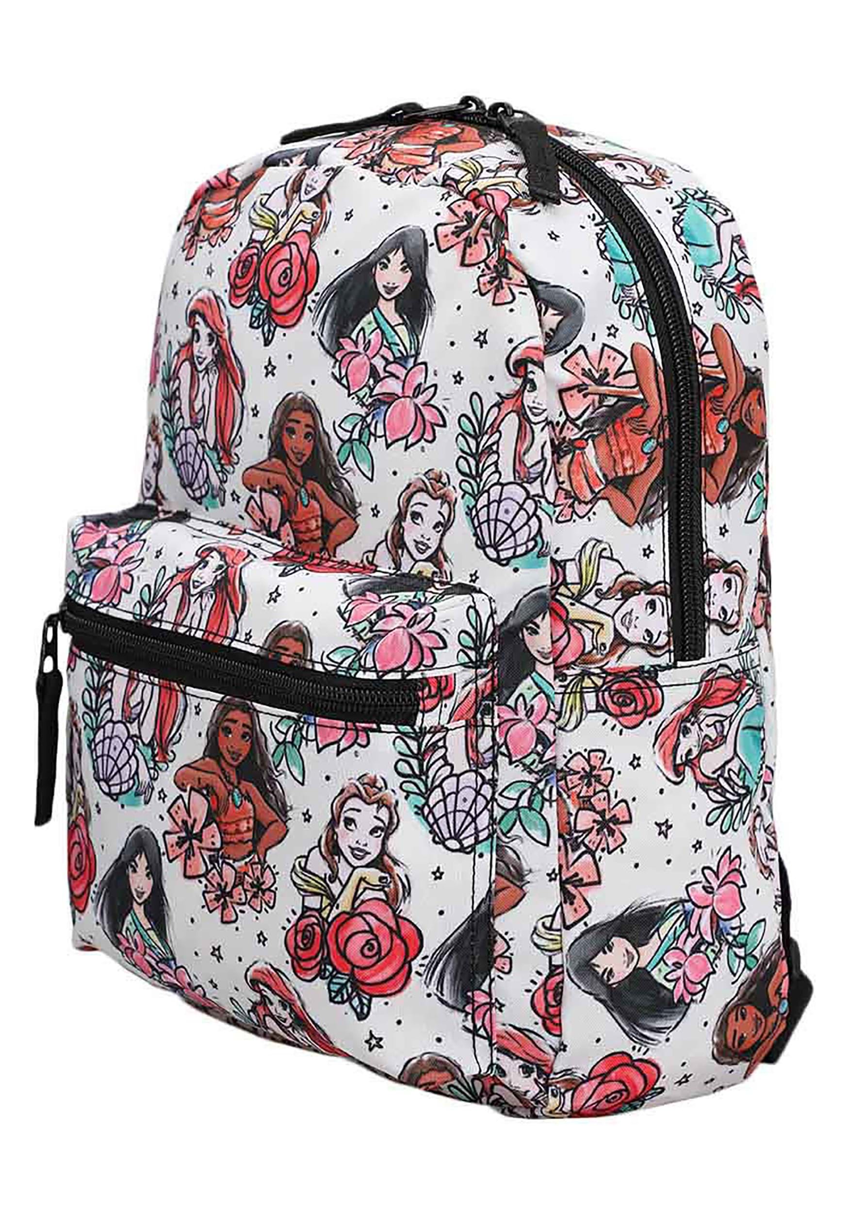 Loungefly Disney Princess Tattoo AOP Mini Backpack