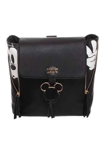DISNEY MICKEY MOUSE MINI BACKPACK W/ Gold Accents