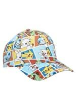 Pokemon AOP Sublimated Comic Grid Hat Alt 3