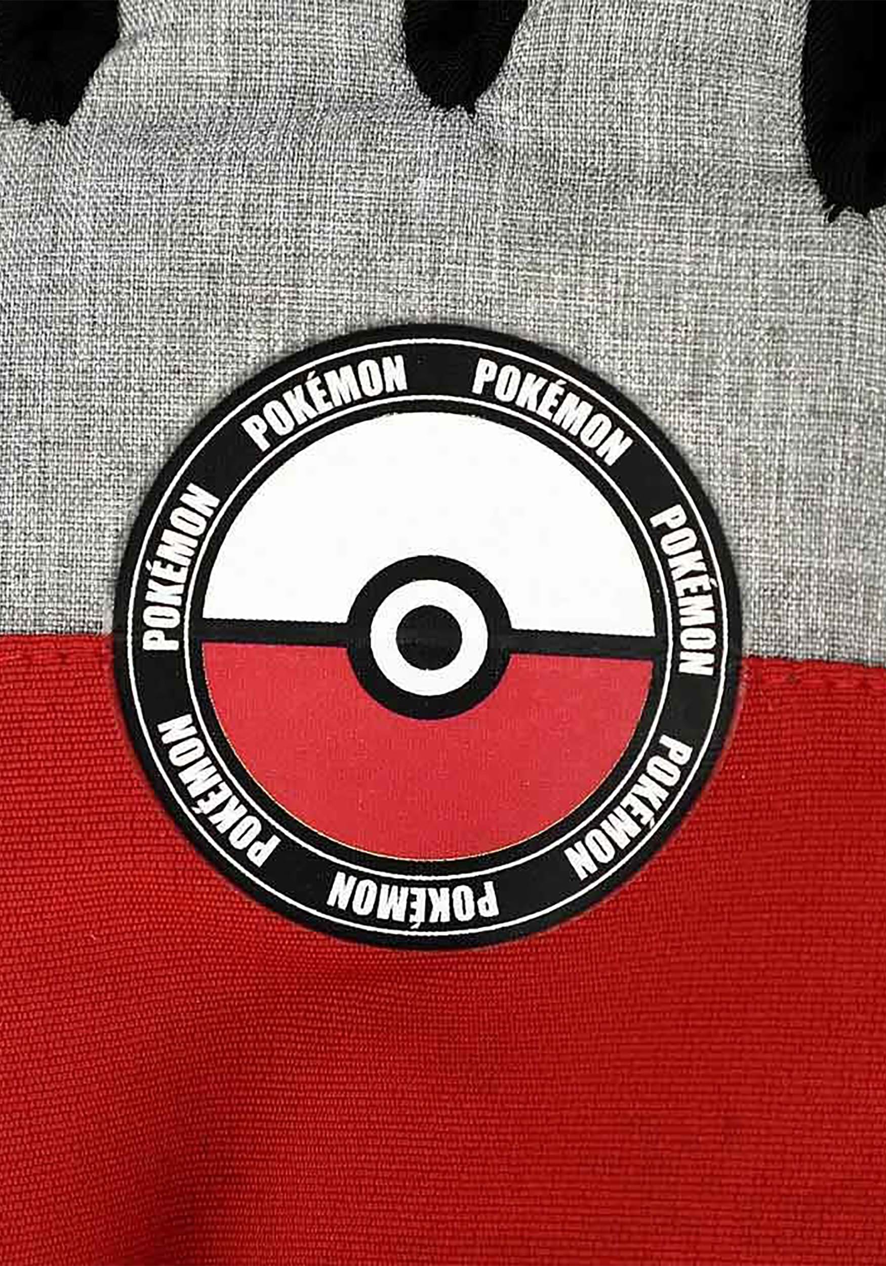 Pocket Monsters Logo, Pokeball & Pikachu Embroidered Set of 3 Patches