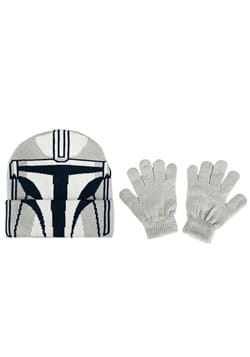 Star Wars The Mandalorian Youth Beanie & Gloves Combo