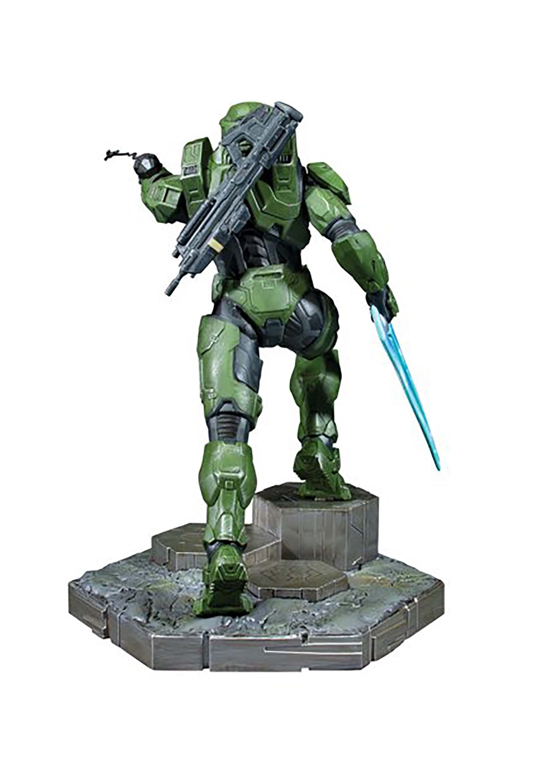 Halo Infinite: Master Chief w/ Grappleshot PVC Statue
