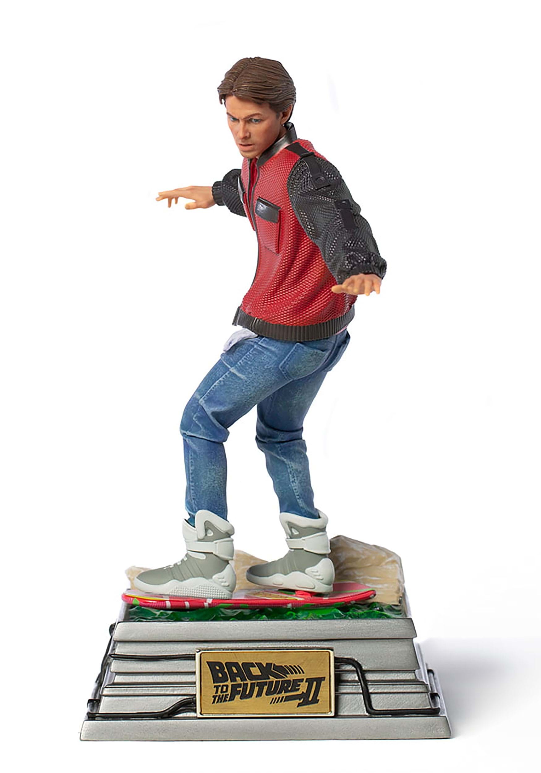 Back to the Future Marty McFly (On Hoverboard) 1/10 Art Scale Statue