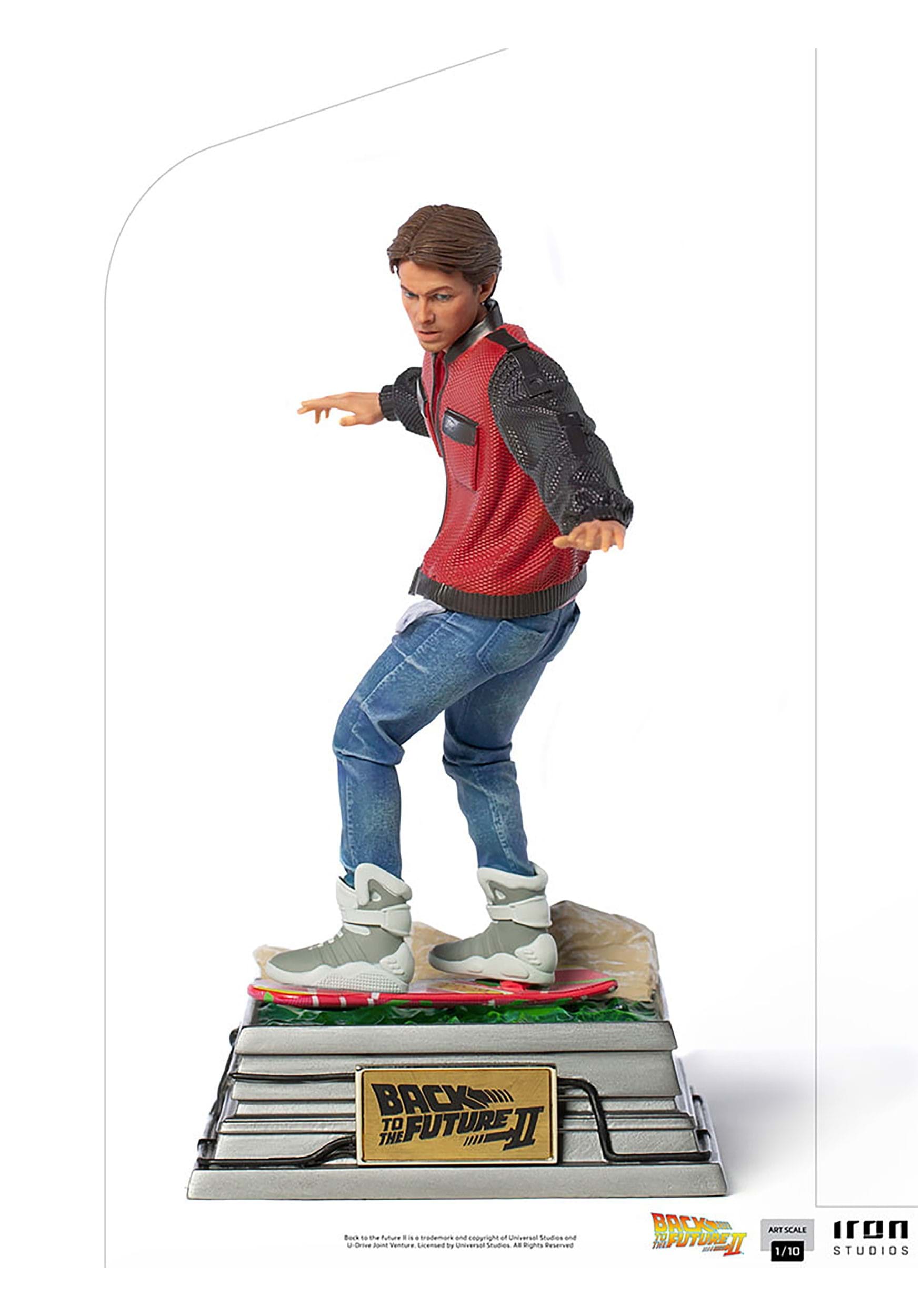 Back To The Future Marty McFly (On Hoverboard) 1/10 Art Scale Statue
