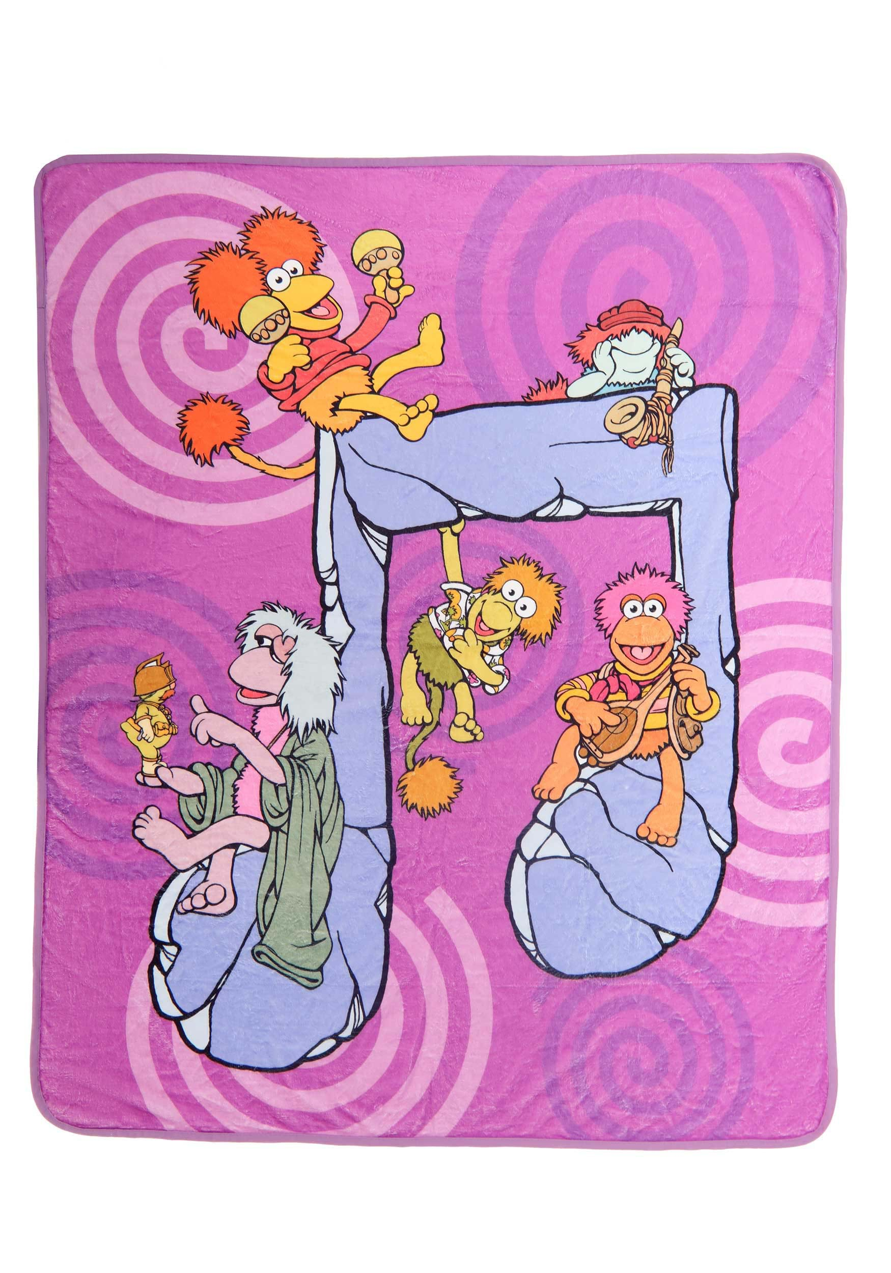 Fraggle Rock 60 x 48 Comfy Throw