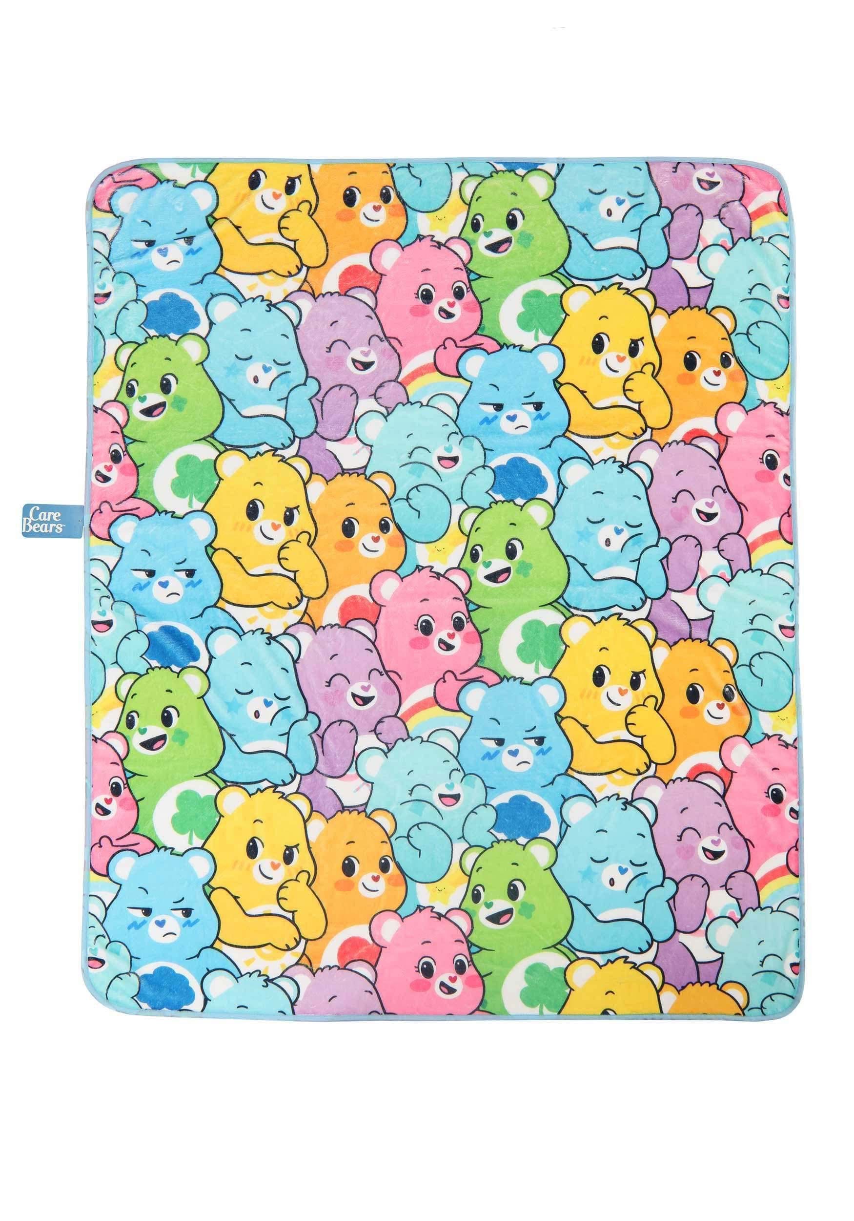Care Bears Characters Comfy Throw