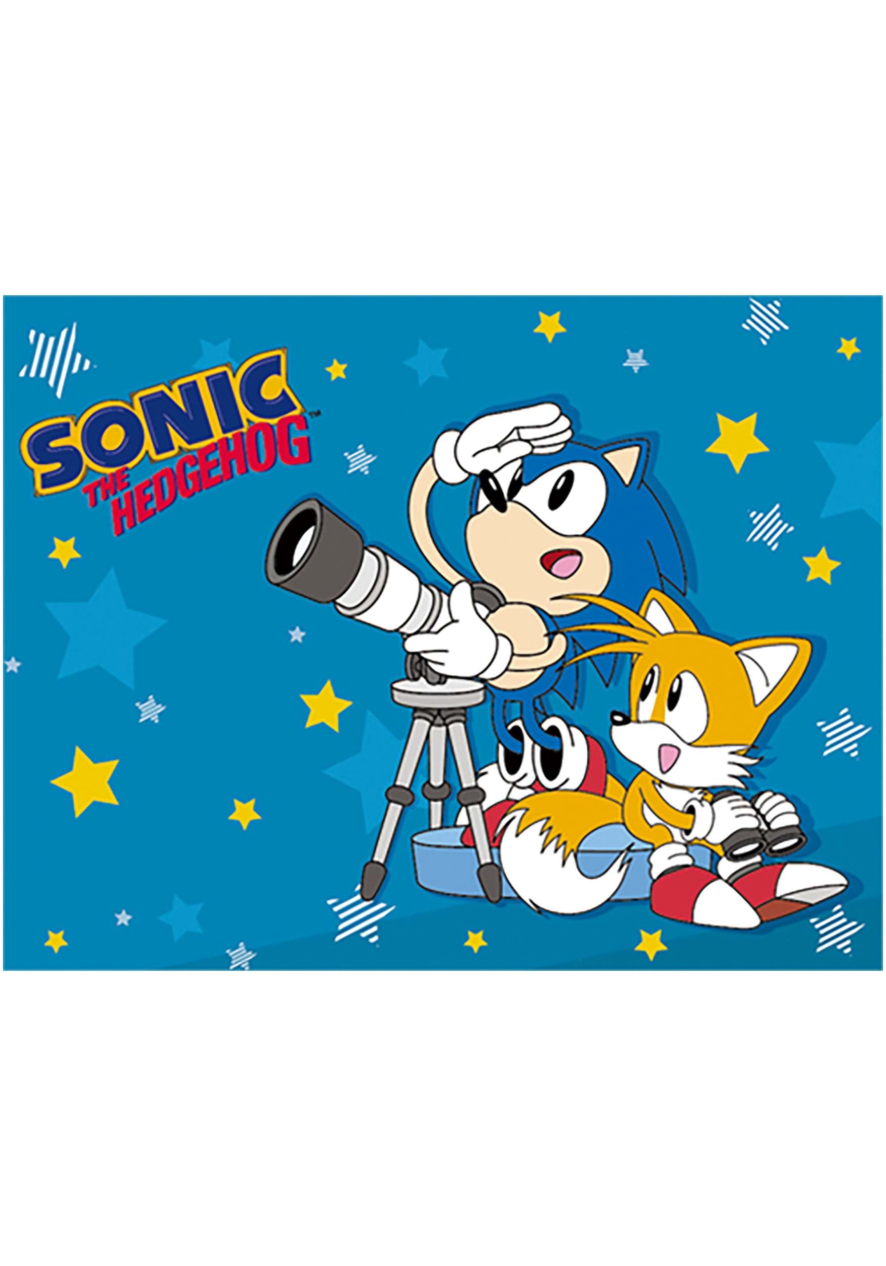 Sonic The Hedgehog - Sonic & Tails Sublimation Throw Blanket