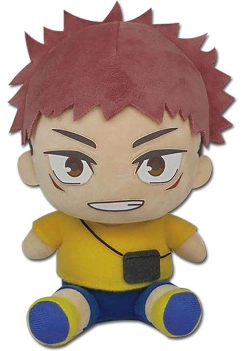 Jujutsu Kaisen Itadori Sitting Pose 7 Inch Plush