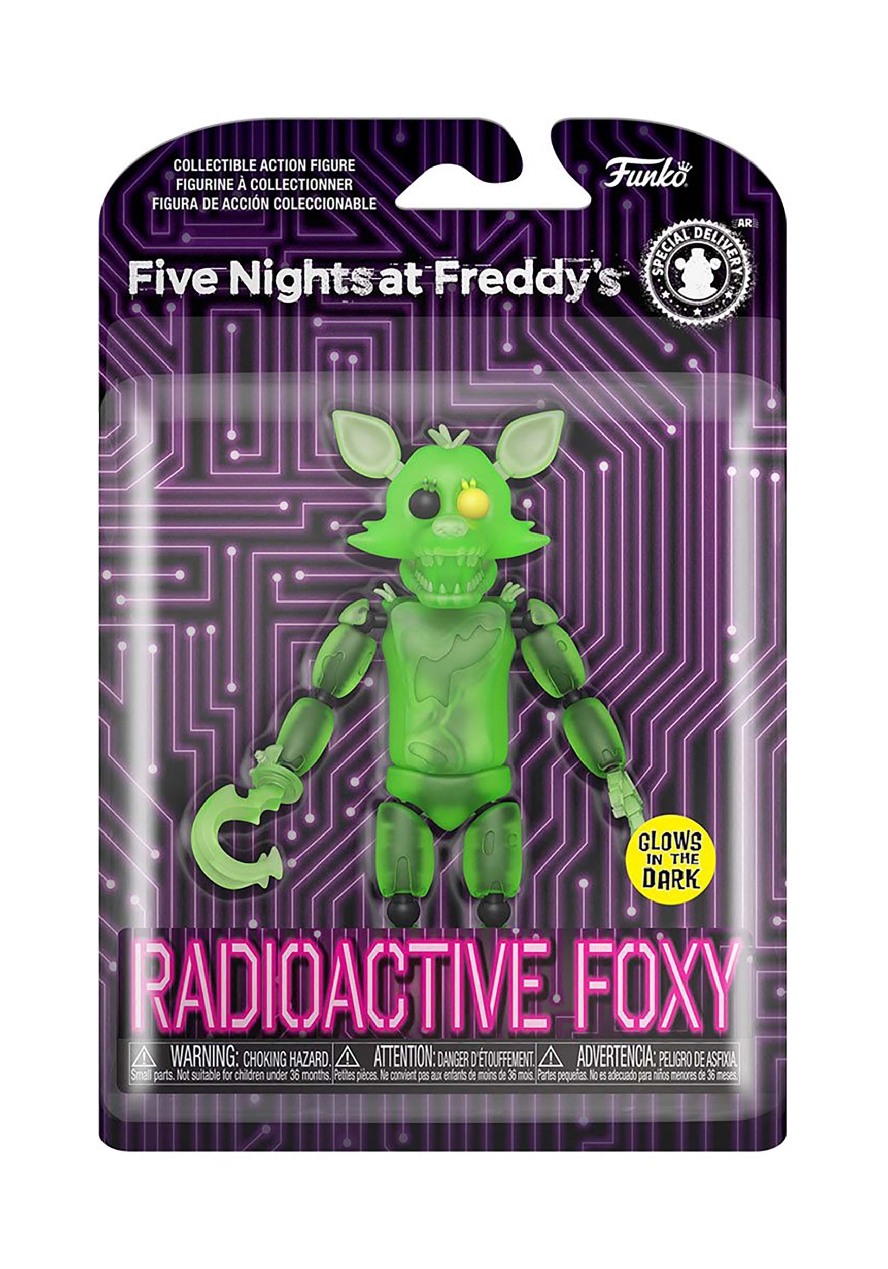 Action Figure: FNAF S7- Radioactive Foxy Figure