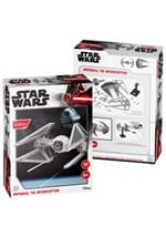 Star Wars TIE Interceptor Fighter 4D Paper Model K Alt 3