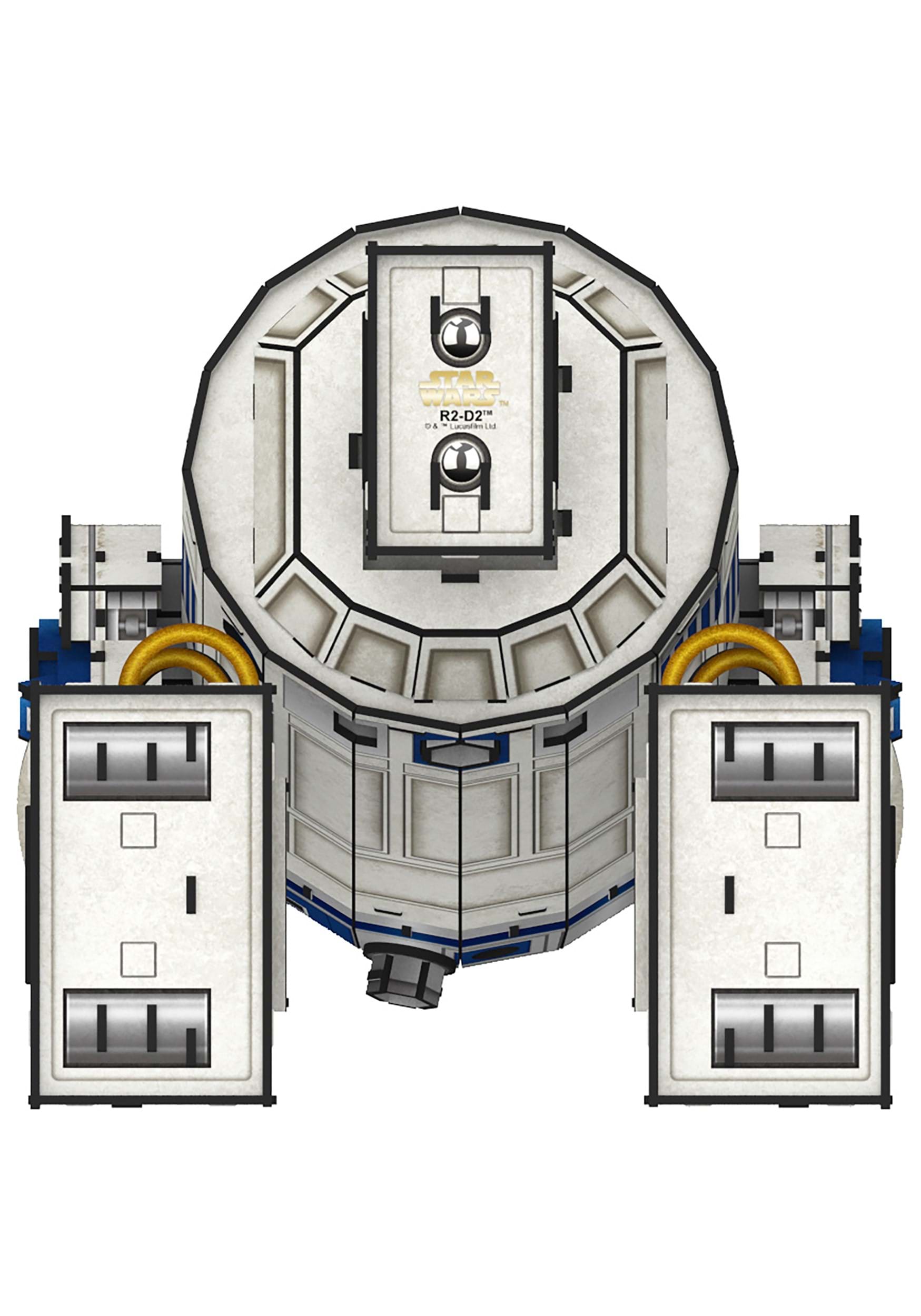 Star Wars: R2D2 Paper Model Kit- Medium Size