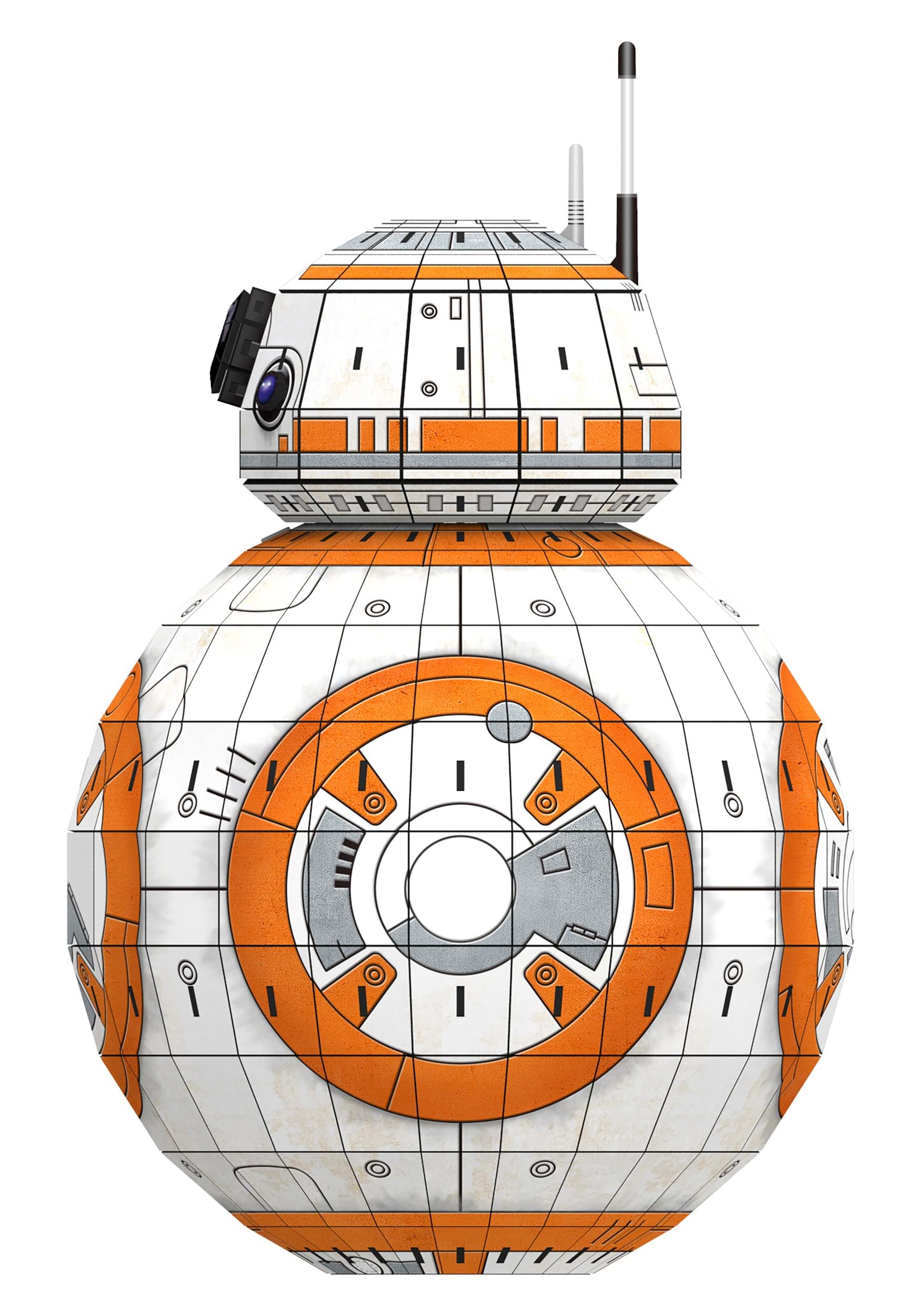 Medium Size Star Wars: BB8 Paper Model Kit