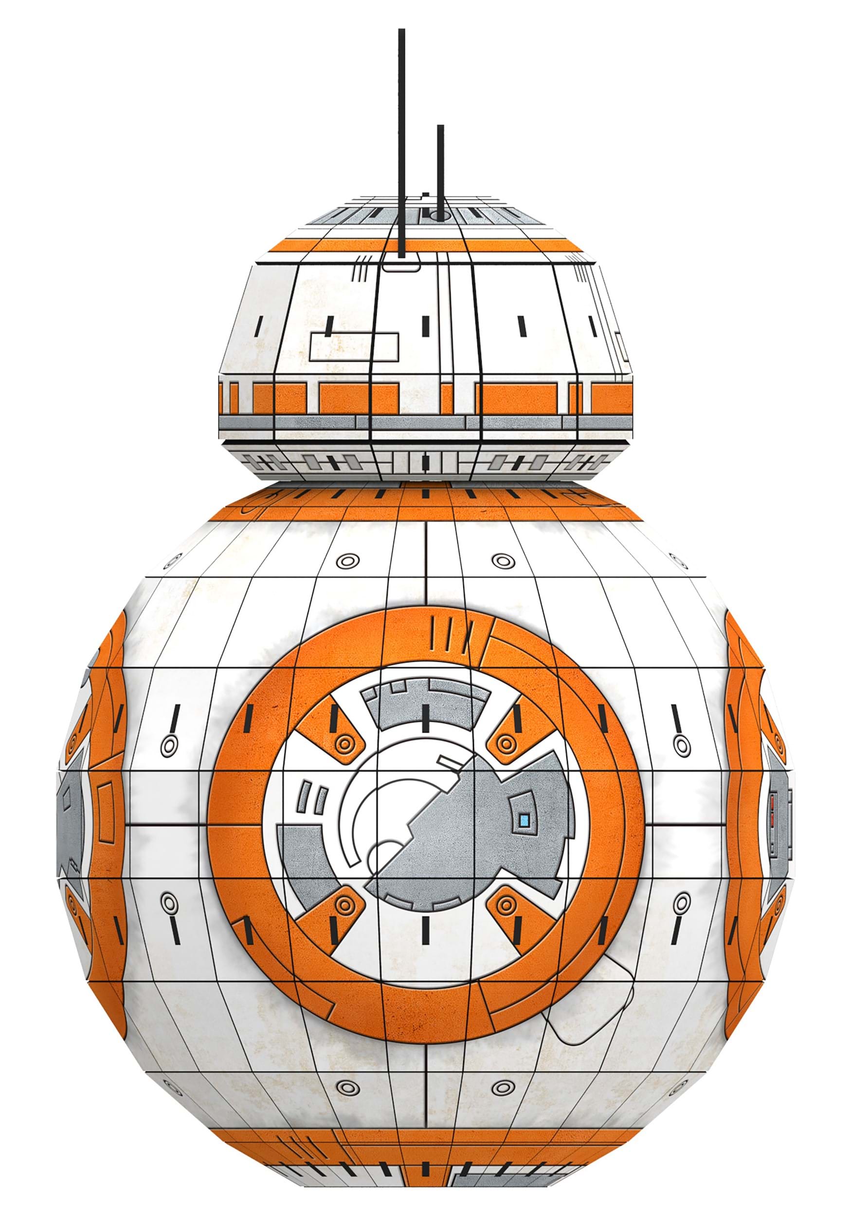 Medium Size Star Wars: BB8 Paper Model Kit