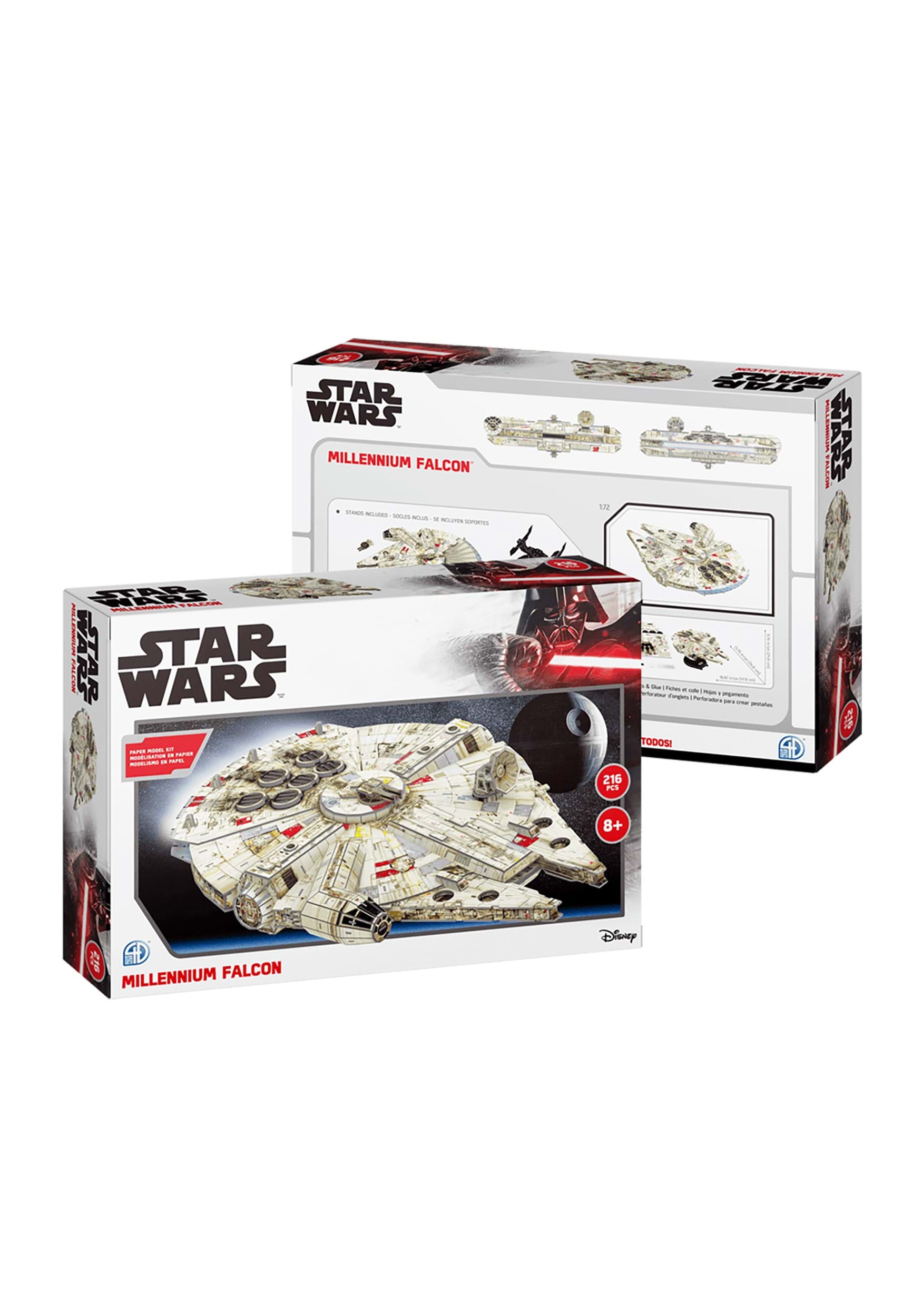 Millennium Falcon Star Wars Paper Model Kit