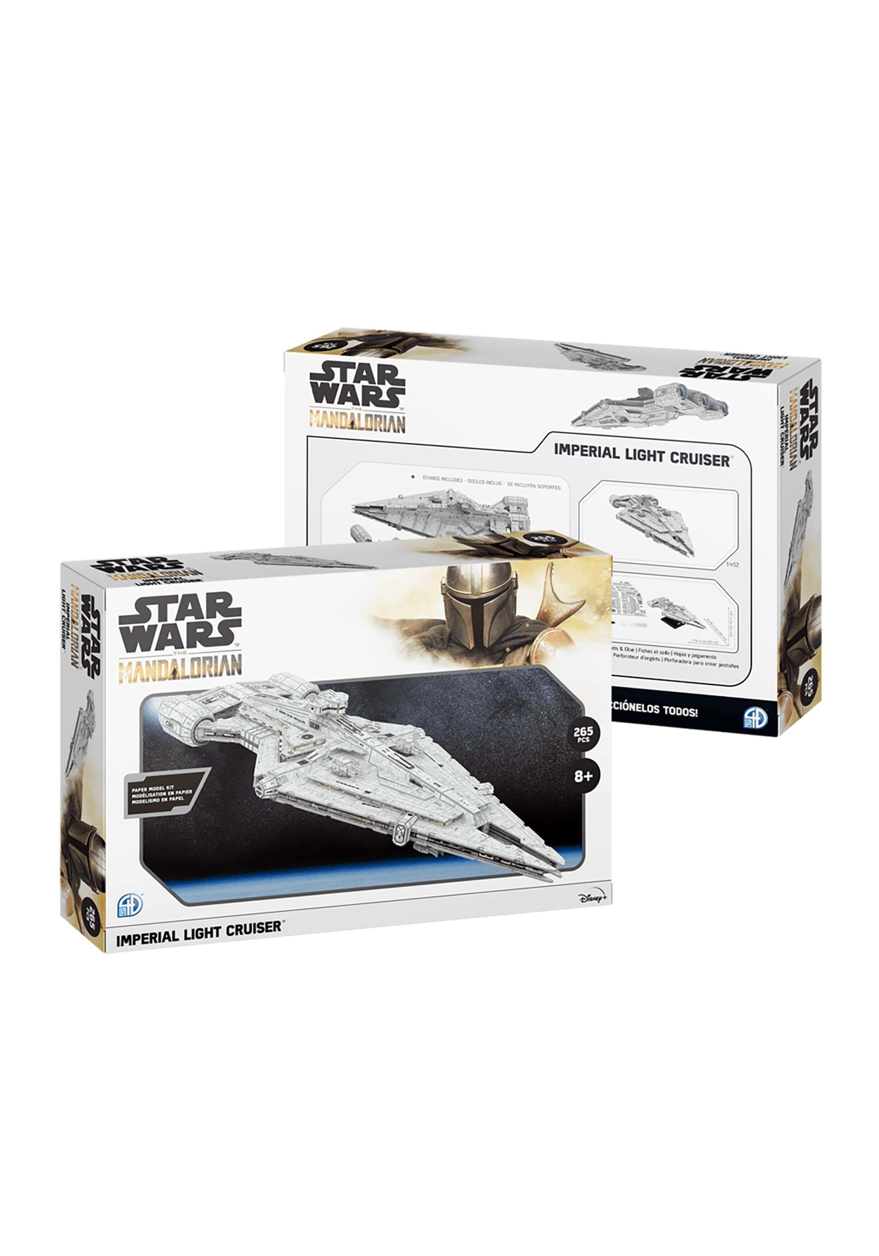 Star Wars Mandalorian Imperial Light Cruiser Paper Model Kit