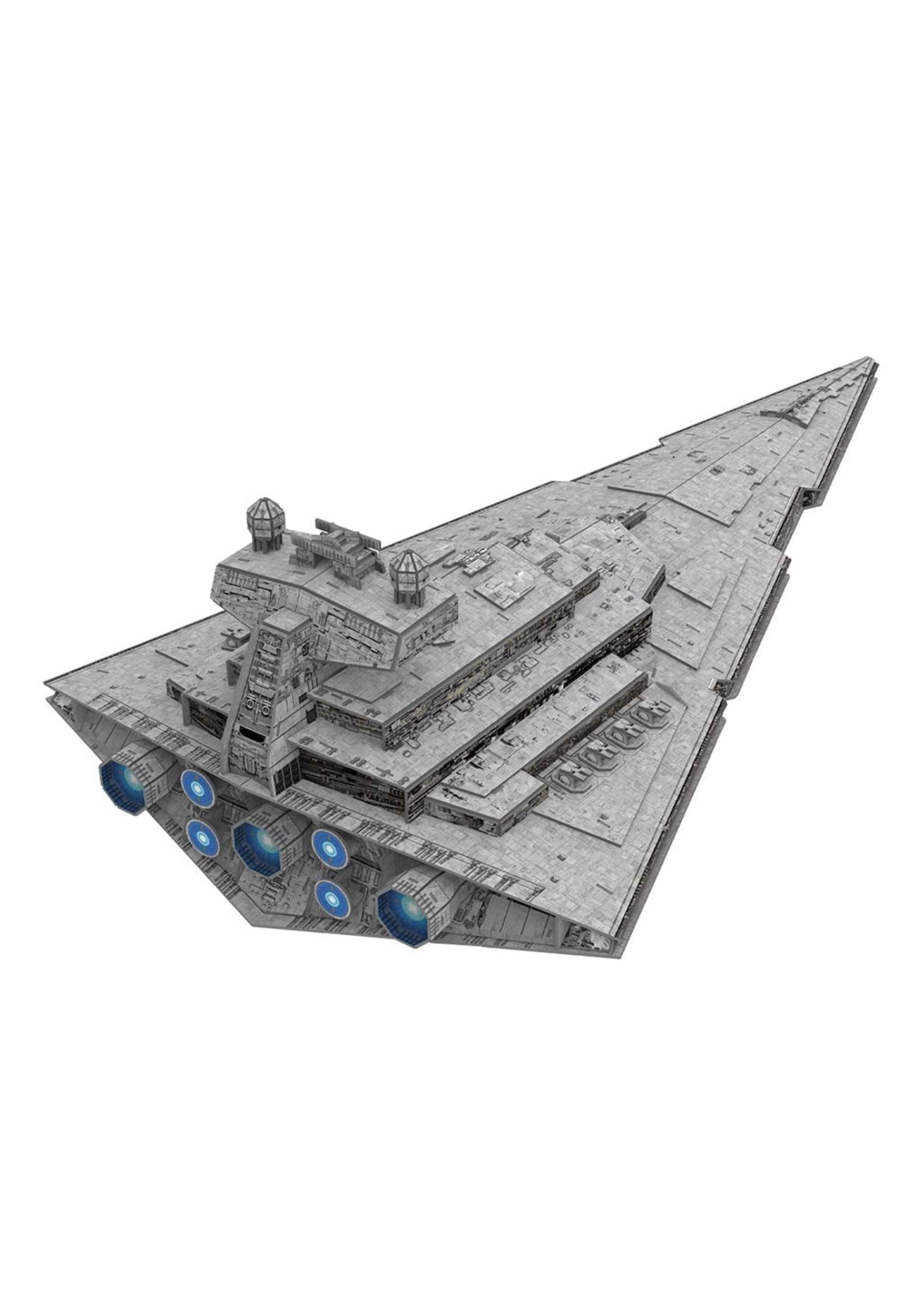 Imperial Star Destroyer Star Wars Paper Model Kit