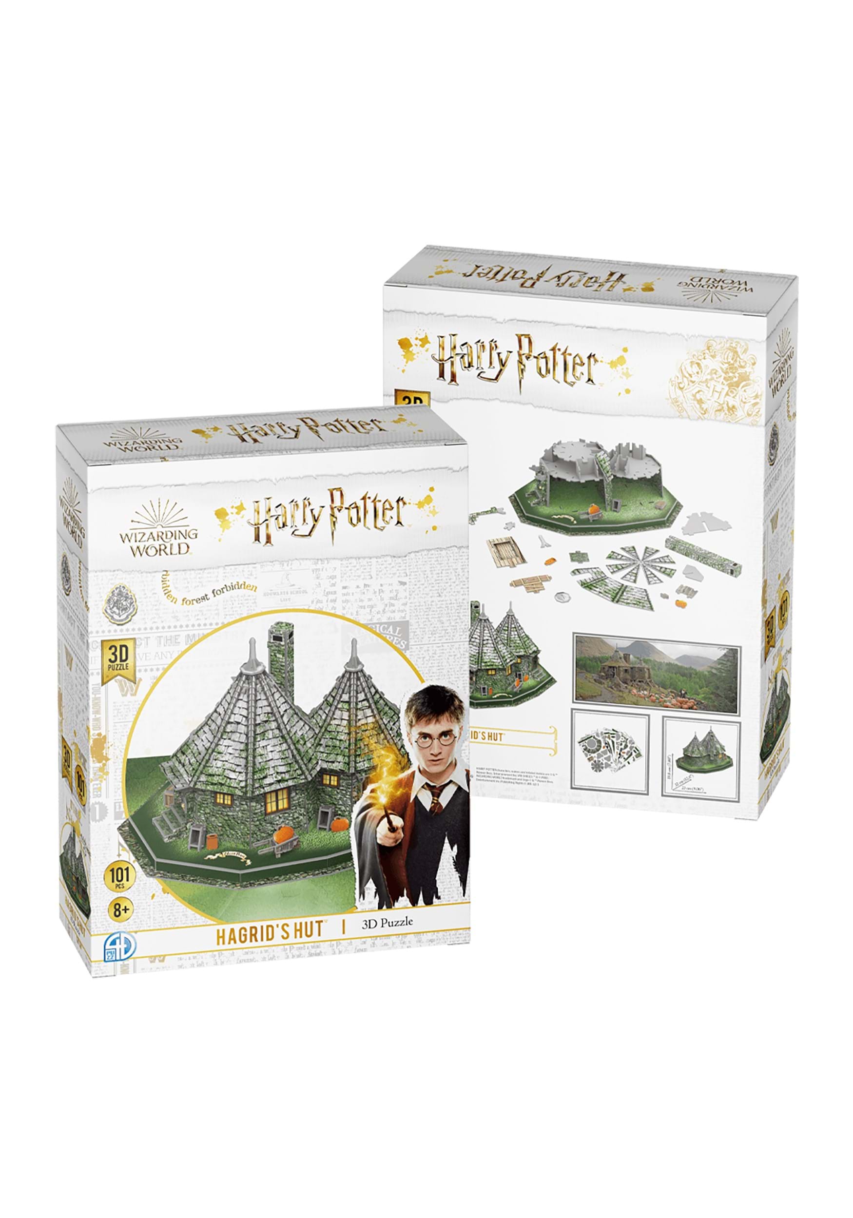 Harry Potter 3D Hagrids Hut Paper Model Kit