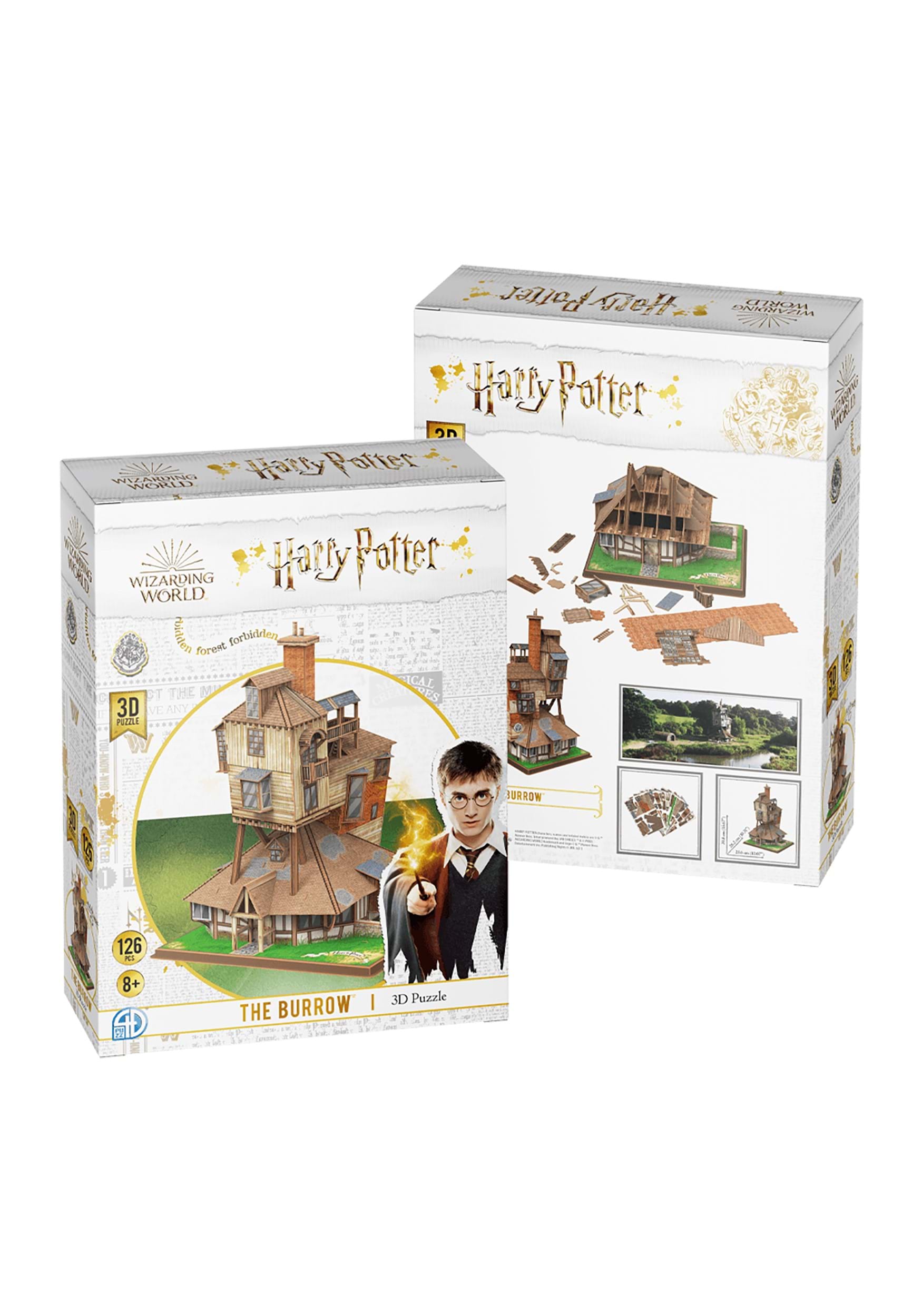 Harry Potter The Burrow Paper Model Kit