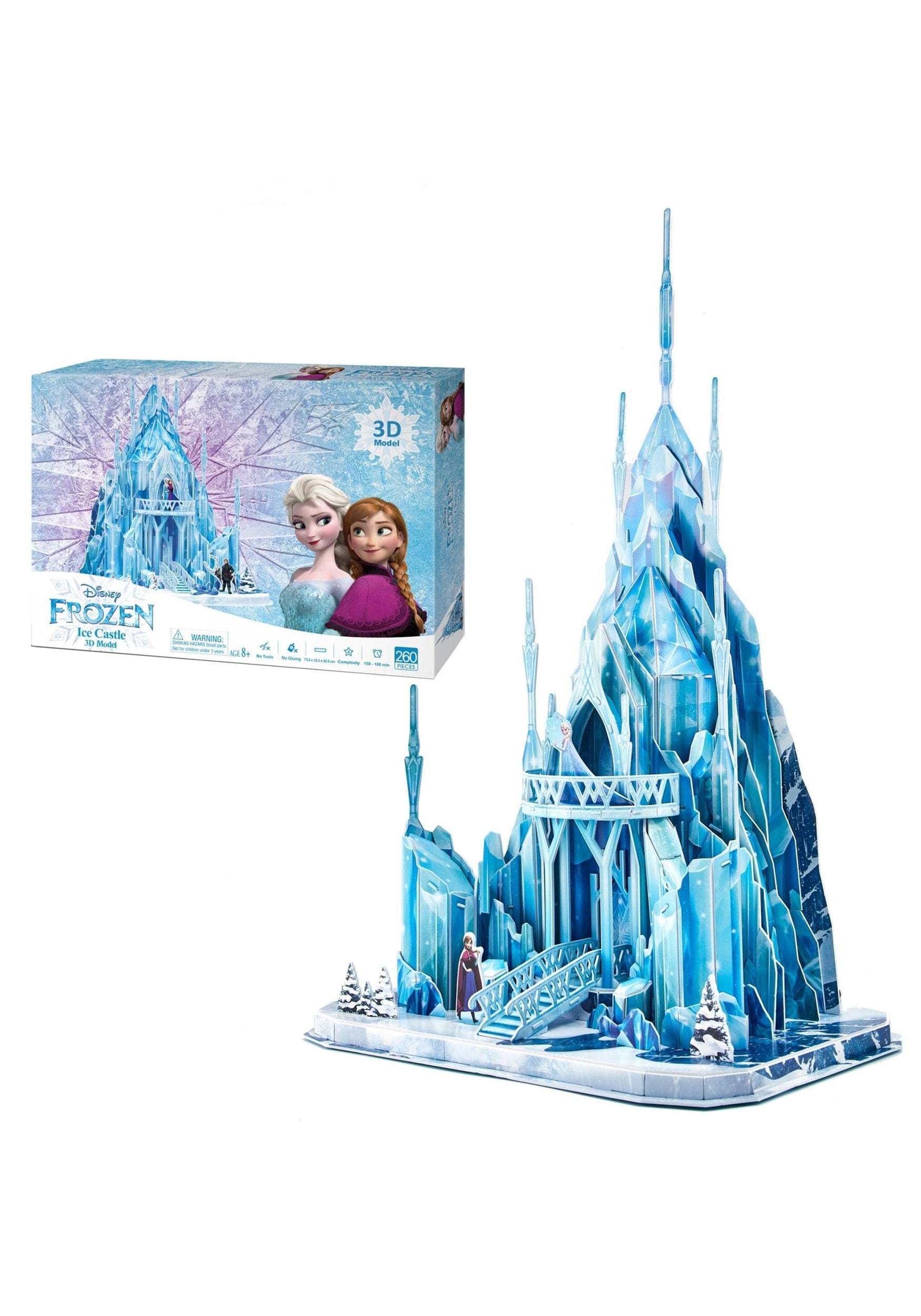  Puzzle - 3D Puzzle: Disney Frozen Ice Palace - 190 Piece Puzzles  for Kids and Adults – Ages 14+ : Toys & Games