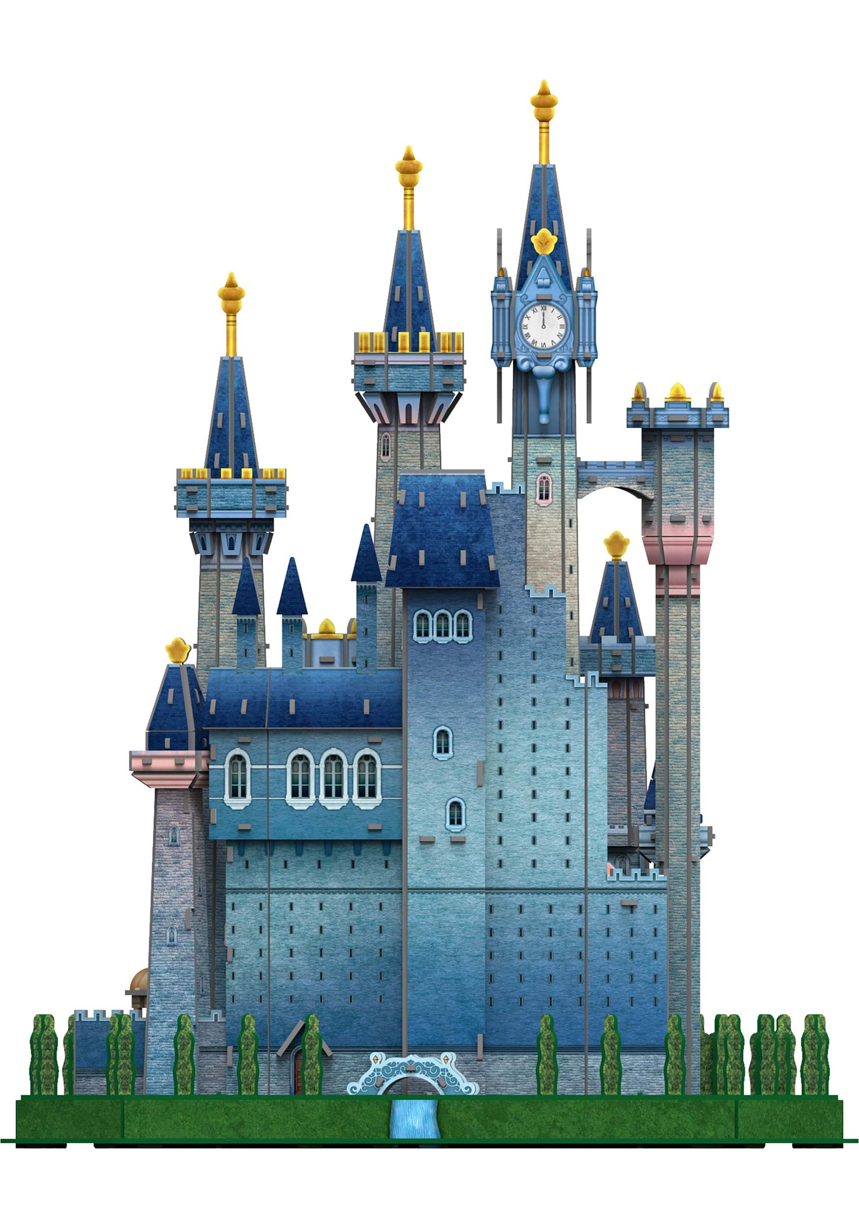 Disney Princess Cinderella Castle Crystal Shoes Cartoon Puzzle