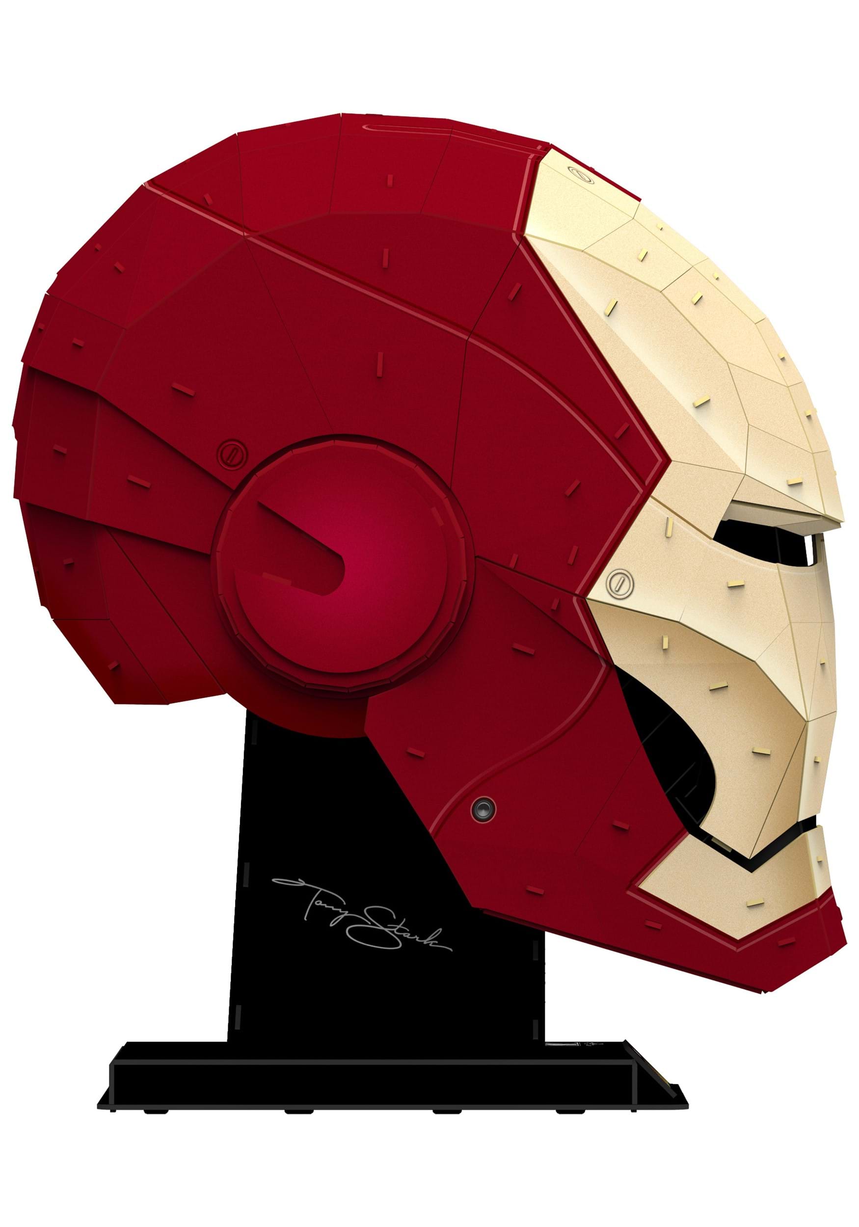 iron man faceplate template