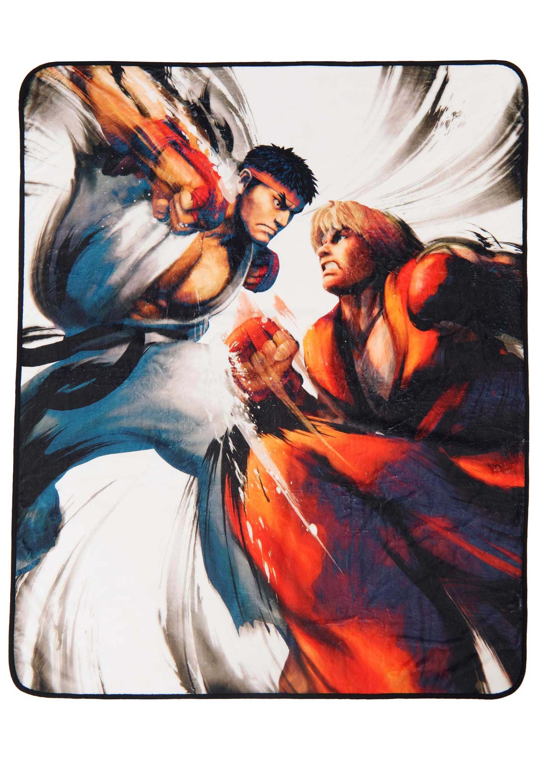 Street Fighter Ryu vs Ken 60x48 Blanket