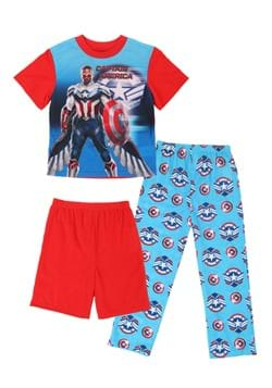 3Pc Boys New Captain America Sleep Set