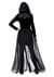 Women's Gothic Hooded Dress Costume Alt 1