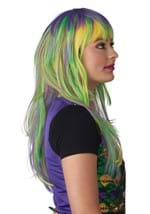 Girls Mardi Gras Color Wig Alt 2