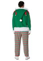 Holiday Elf Zipper Jumpsuit Adult Costume Alt 1