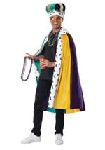 Adult Mardi Gras Cape and Crown Set Alt 2