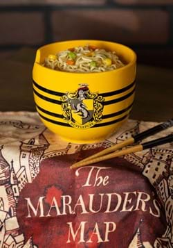 Harry Potter Yellow Hufflepuff Ramen Bowl Bundle