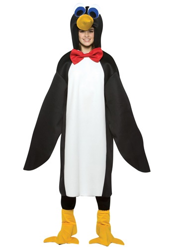 Waddling Teen Penguin Costume