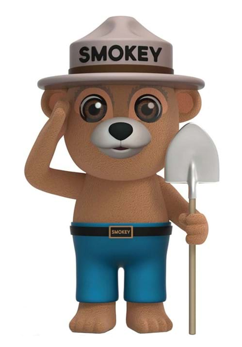 Smokey the Bear 8" Flocked Vinyl